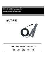 UNI-T UT-P40 AC DC Current Probe ユーザーマニュアル