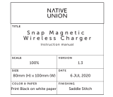 Native Union SNMAG01 ユーザーマニュアル