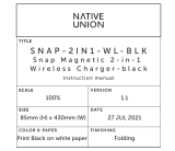 Native Union SN2IN101 ユーザーマニュアル