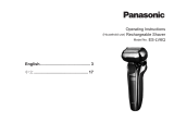 Panasonic ES-LV6Q Rechargeable Shaver ユーザーマニュアル
