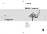 Bosch GSH 500 PROFESSIONAL ユーザーマニュアル