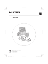 Hikoki M3612DA Cordless Router ユーザーマニュアル
