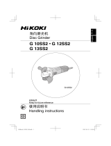 Hikoki G 10SS2 Disc Grinder ユーザーマニュアル