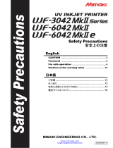MIMAKI UJF-3042MkII Series ユーザーマニュアル