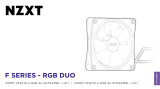 NZXT F Series PC Cooling Fans ユーザーマニュアル