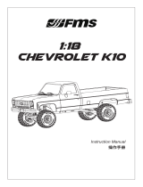 FMS 1:18 Chevrolet Chevy K-10 Scaler Rtr Car Kit ユーザーマニュアル