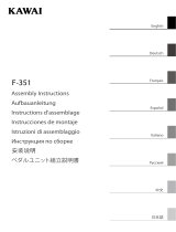 Kawai F-351 ユーザーマニュアル