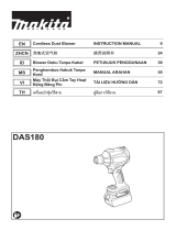 Makita DAS180 ユーザーマニュアル