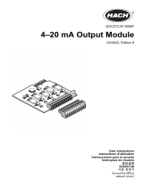 Hach 4-20 mA Output Module ユーザーマニュアル