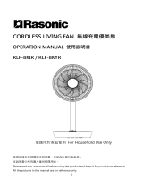 Rasonic RLF-8KIR ユーザーマニュアル