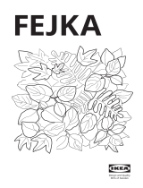 IKEA FEJKA ユーザーマニュアル