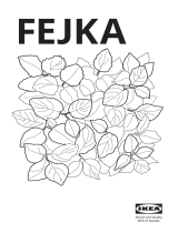IKEA FEJKA ユーザーマニュアル