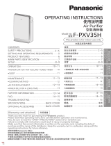 Panasonic F-PXV35H Air Purifier ユーザーマニュアル