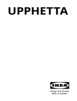 IKEA UPPHETTA 取扱説明書