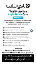 Catalyst Total Protection Apple Watch S7 Case 取扱説明書
