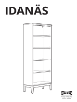 IKEA IDANÄS Upholstered Storage Bed 取扱説明書