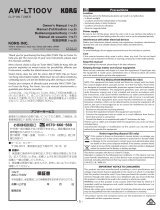 Korg W-LT100V 取扱説明書