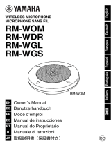 Yamaha RM-WOM 取扱説明書