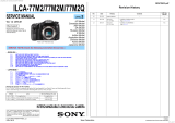 Sony ILCA-77M2 取扱説明書