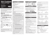 Korg EFGSJ1 取扱説明書