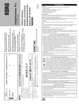 Korg CS100R 取扱説明書