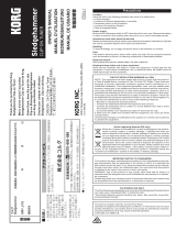 Korg EFGSJ1 取扱説明書