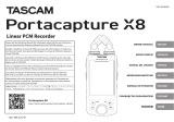 Tascam X8 取扱説明書