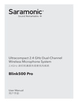 Saramonic Blink500 ユーザーガイド