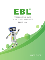 EBL C668 Professional Care On Batteries and Charger ユーザーガイド