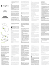 Mophie Wireless Charger Charging Pad For iPhone 7.5w ユーザーガイド