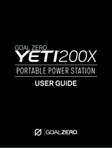 Goalzero Yeti 200X ユーザーガイド