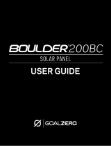 Goal Zero Boulder 200 ユーザーガイド