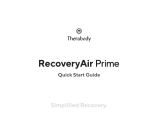 Therabody RecoveryAir Prime ユーザーガイド