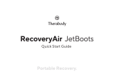 Therabody RecoveryAir JetBoots ユーザーガイド