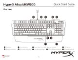 HyperX MKW100 ユーザーガイド