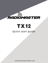 Radiomaster TX12 ユーザーガイド