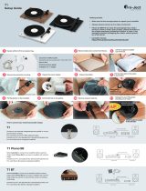 Pro-Ject T1 Turntable Player ユーザーガイド