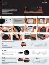 Pro-Ject E1 ユーザーガイド