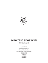 MSI MGP Z790 EDGE WIFI DDR4 Motherboard ユーザーガイド