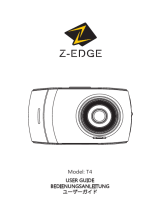 Z-EDGE Z-EDGE T4 Dual Dash Cam 4.0″ Touch Screen Front and Rear Dash Cam ユーザーガイド