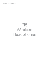 Bowers Wilkins PI5 Wireless Headphones ユーザーガイド