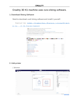 Creality K1 ユーザーガイド