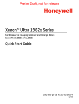Honeywell Xenon Ultra 1962x Series ユーザーガイド