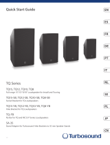 Turbosound TQ15 TQ Series ユーザーガイド