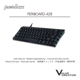Perixx PERIBOARD-428 ユーザーマニュアル