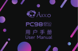 AKKO PC98B Plus Mechanical Keyboard ユーザーマニュアル