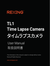 REXING TL1 Time Lapse Camera ユーザーマニュアル