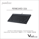 Perixx PERIBOARD-326 ユーザーマニュアル