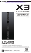 ZALMAN X3 ユーザーマニュアル