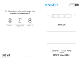 Anker 531 Solar Panel ユーザーマニュアル
